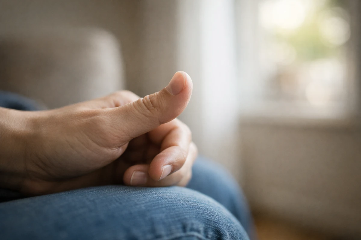 Pouce qui bouge tout seul : ce que ce symptôme révèle vraiment