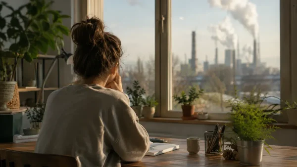L&rsquo;éco-anxiété chez les jeunes : comprendre le mal et agir au quotidien